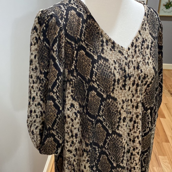 NWT Tyler Boe Python Maxi Dress - Size Small - Orig $172 - Picture 6 of 11